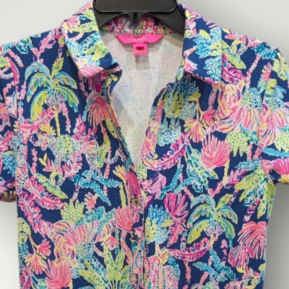 Lilly Pulitzer Jorgie Romper - Picture 3 of 10